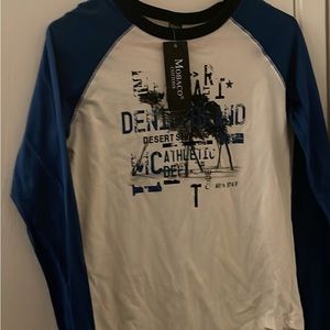 Luxurious Egyptian Mobaco Cottons Long Sleeve Shirt Kids 10/12